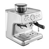 Espresso Machine with Grinder 15 Bar Semi-Automatic