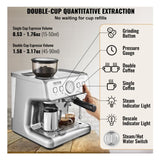 Espresso Machine with Grinder 15 Bar Semi-Automatic