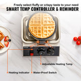 Round Waffle Maker Waffle Stainless Steel