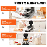 Round Waffle Maker Waffle Stainless Steel