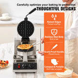 Round Waffle Maker Waffle Stainless Steel