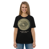 Crop Circle "Center Eye" - Unisex Organic T-shirt