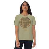 Crop Circle "Jesus Face" - Unisex Organic T-shirt