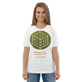Crop Circle "Multi-layered Cube" - Unisex Organic T-shirt