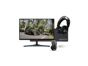 Gaming bundle: monitor+headset+mouse pad+mouse