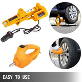 3 Ton 12V DC Electric Scissor Portable Tire Car Lifting Wireless Remote