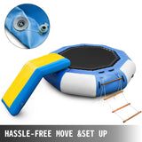 Inflatable Water Trampoline W/ Ladder