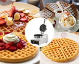 Single/Double-head Electric Waffle Maker Nonstick Household Appliances