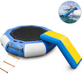 Inflatable Water Trampoline W/ Ladder