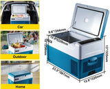 Car/Boat Portable Refrigerator 22L Cooler 12V/24V DC 110-240V