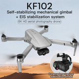 RC KF102 MAX Drone 4k HD Camera 2-Axis Gimbal Professional Anti-Shake