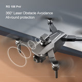 RG106 Drone 8k Dual Camera Professional GPS 3 Axis Brushless