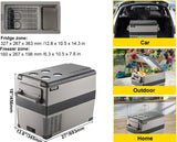 Car/Boat Portable Refrigerator 22L Cooler 12V/24V DC 110-240V