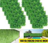 Artificial Plant Wall Decoration Boxwood 24 pcs 24x16in/60x40cm