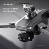 RG106 Drone 8k Dual Camera Professional GPS 3 Axis Brushless